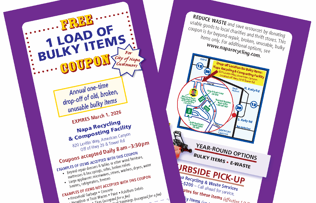 Get Your Annual Bulky Item Coupon!