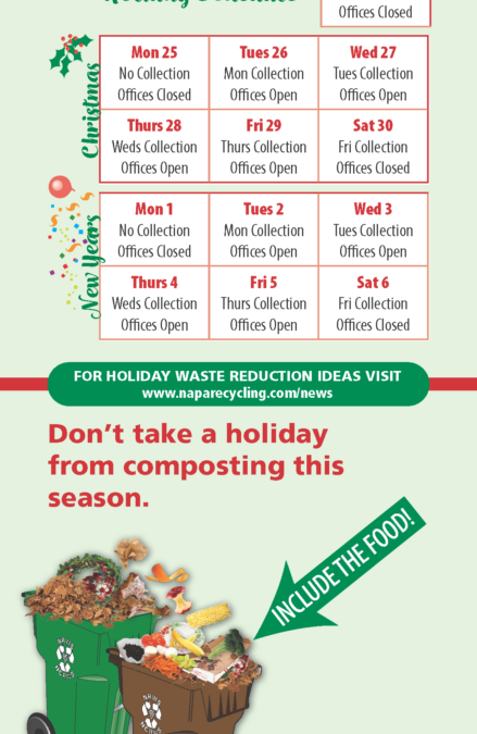 Holiday Schedule