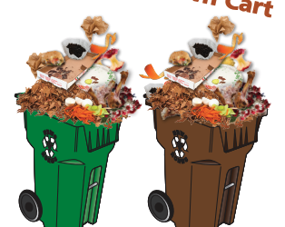 Green Cart Brown Cart