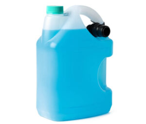 bottle-of-blue- antifreeze