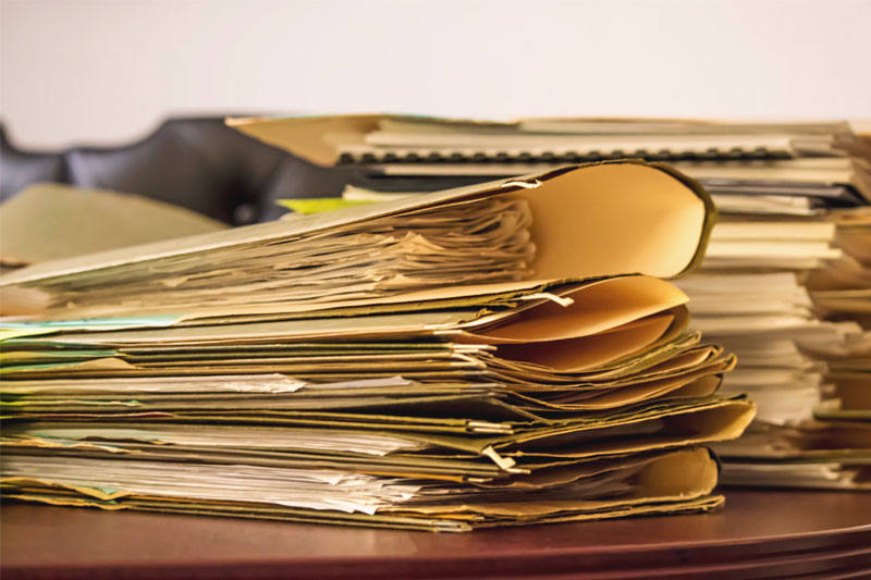 Collecting File Hanging File Folders - Napa Recycling