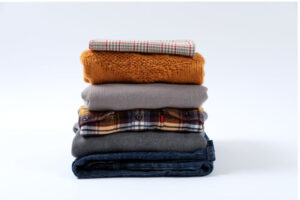 stack of clothes