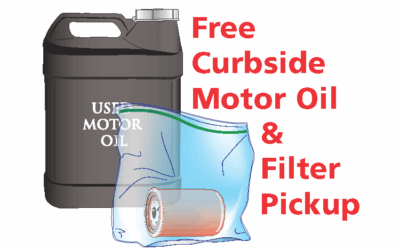 Free Curbside Oil Recycling + Motor Oil and Filter Collection Sites