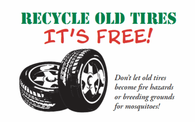 Recycle Old Tires – It’s Free!